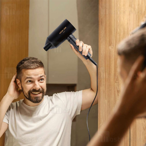 سشوار گرین لاین Green Lion Foldable Hair Dryer توان 1600 وات قابلیت تاشو